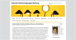 Desktop Screenshot of lhg-marburg.de